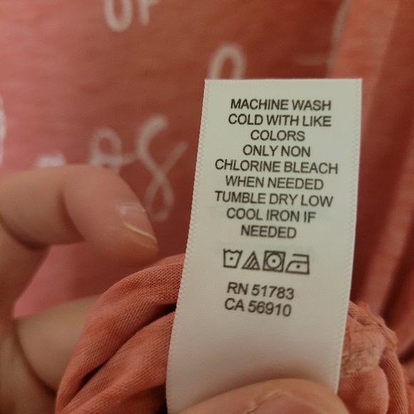 (4X)  Pink Short Sleeved T-shirt - Picture 3 of 5